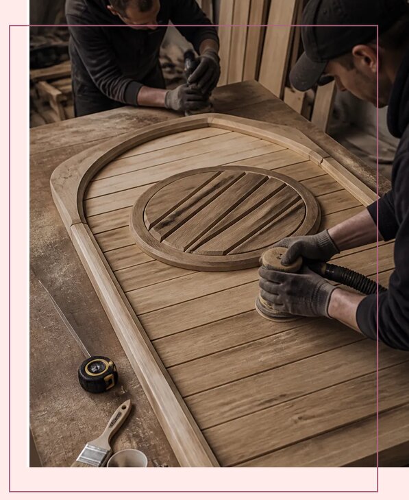 Изготовление и монтаж деревянных вывесок под ключ в Каменске-Уральском