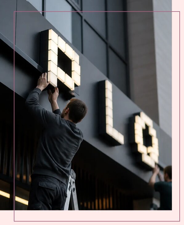 Пиксельные буквы на заказ под ключ в Каменске-Уральском от 6915 р. | Аванза-Кмн